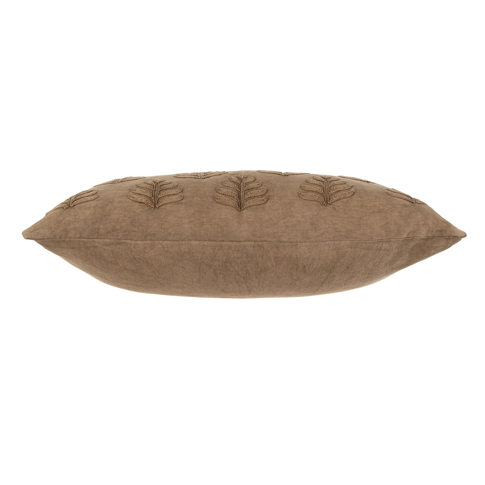 Grove Linen Kidney Pillow - Mink
