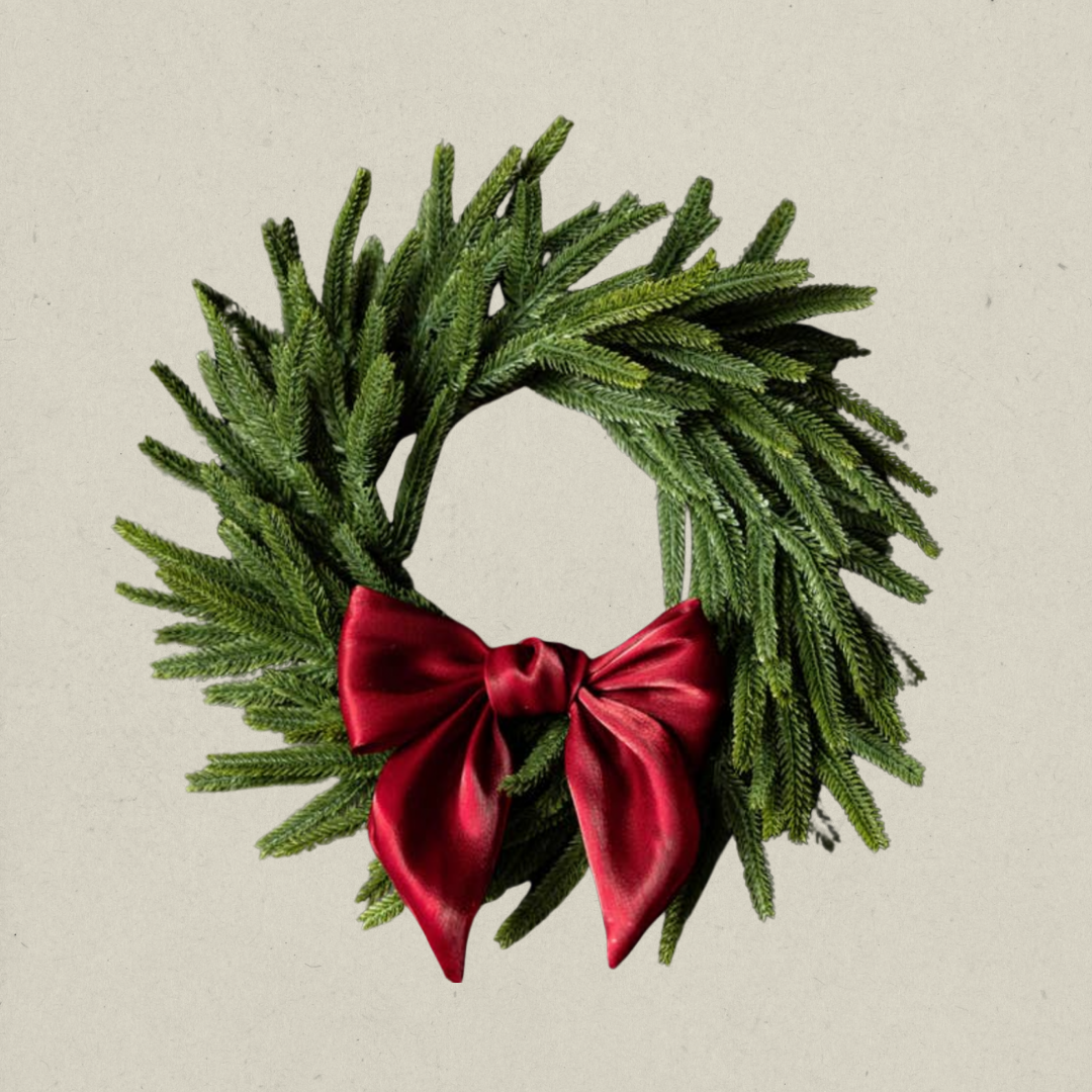 Gauze Berry Bow Set/3