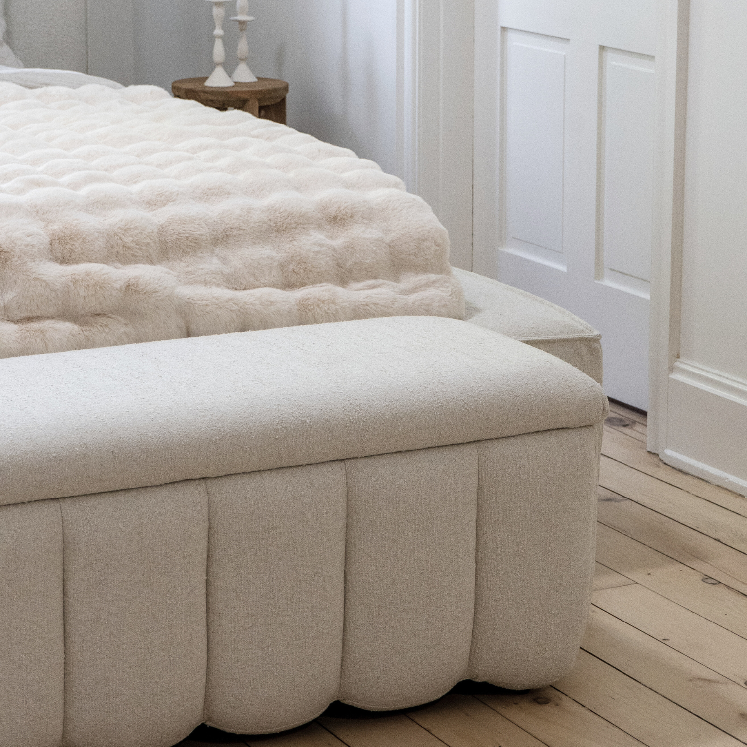 Brant Storage Bench - Mellow Ivory