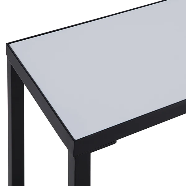 Loom Console Table - White Quartz