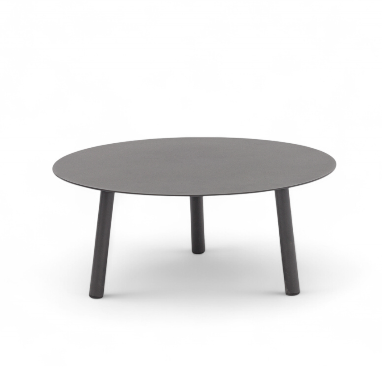 Triton Round Coffee Tables - Charcoal