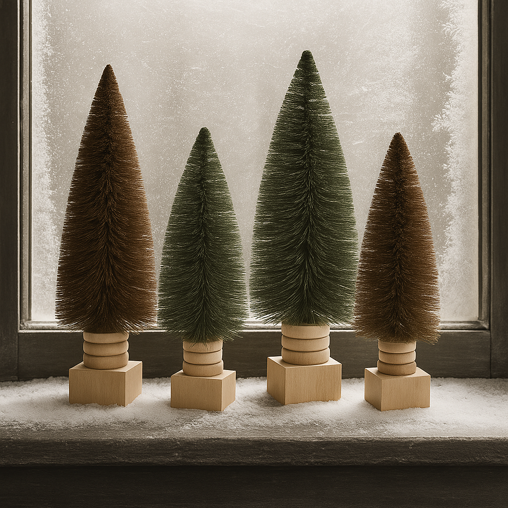 Sisal Festive Tree - Brown