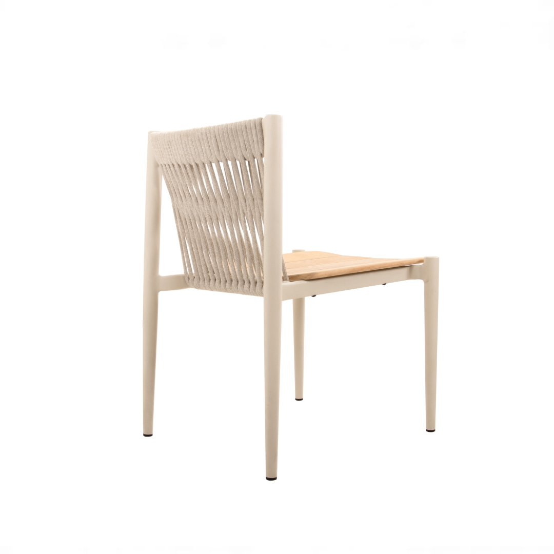 Riska Dining Side Chair w/ Cushion - Linen