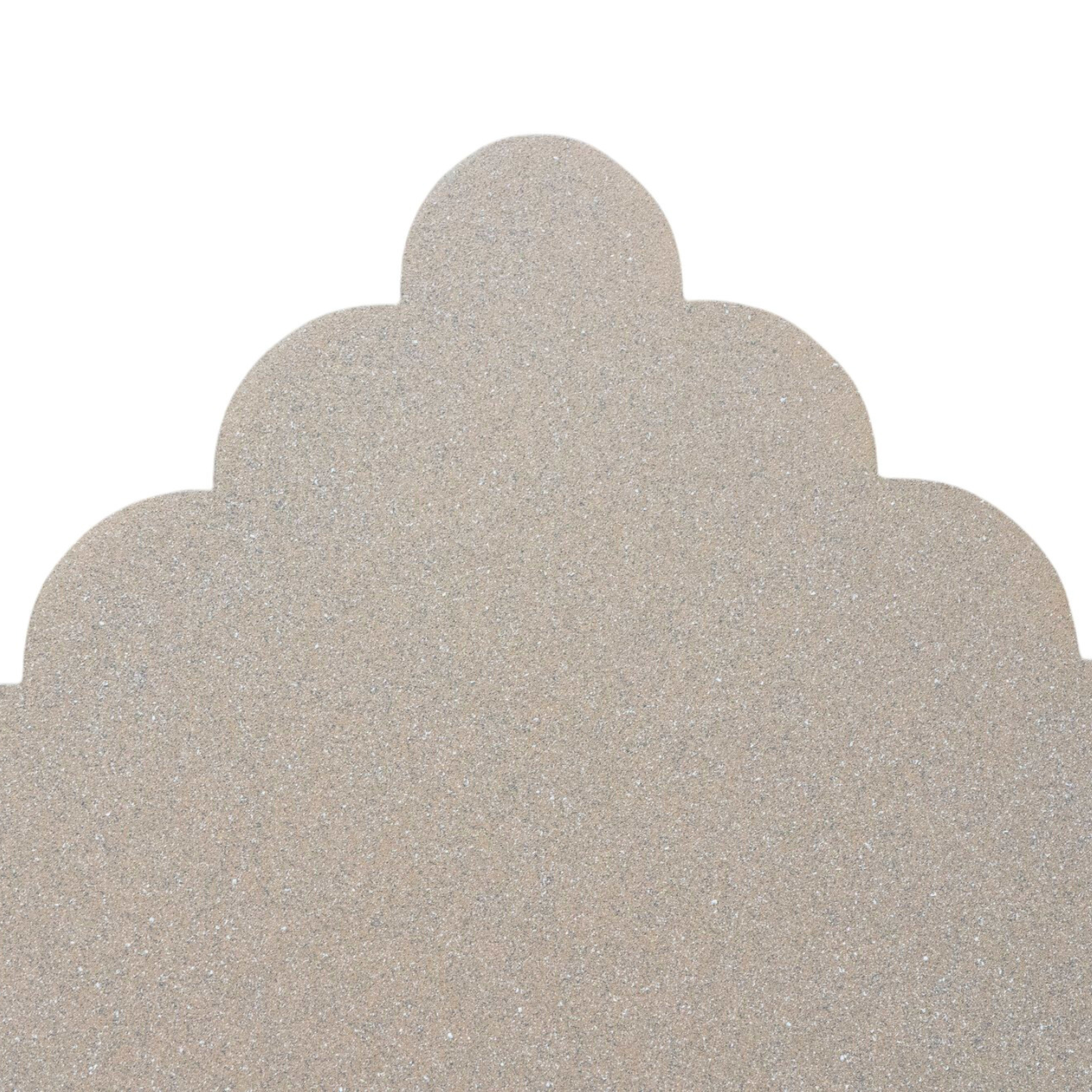 Scalloped Edge Decorative Accent Table