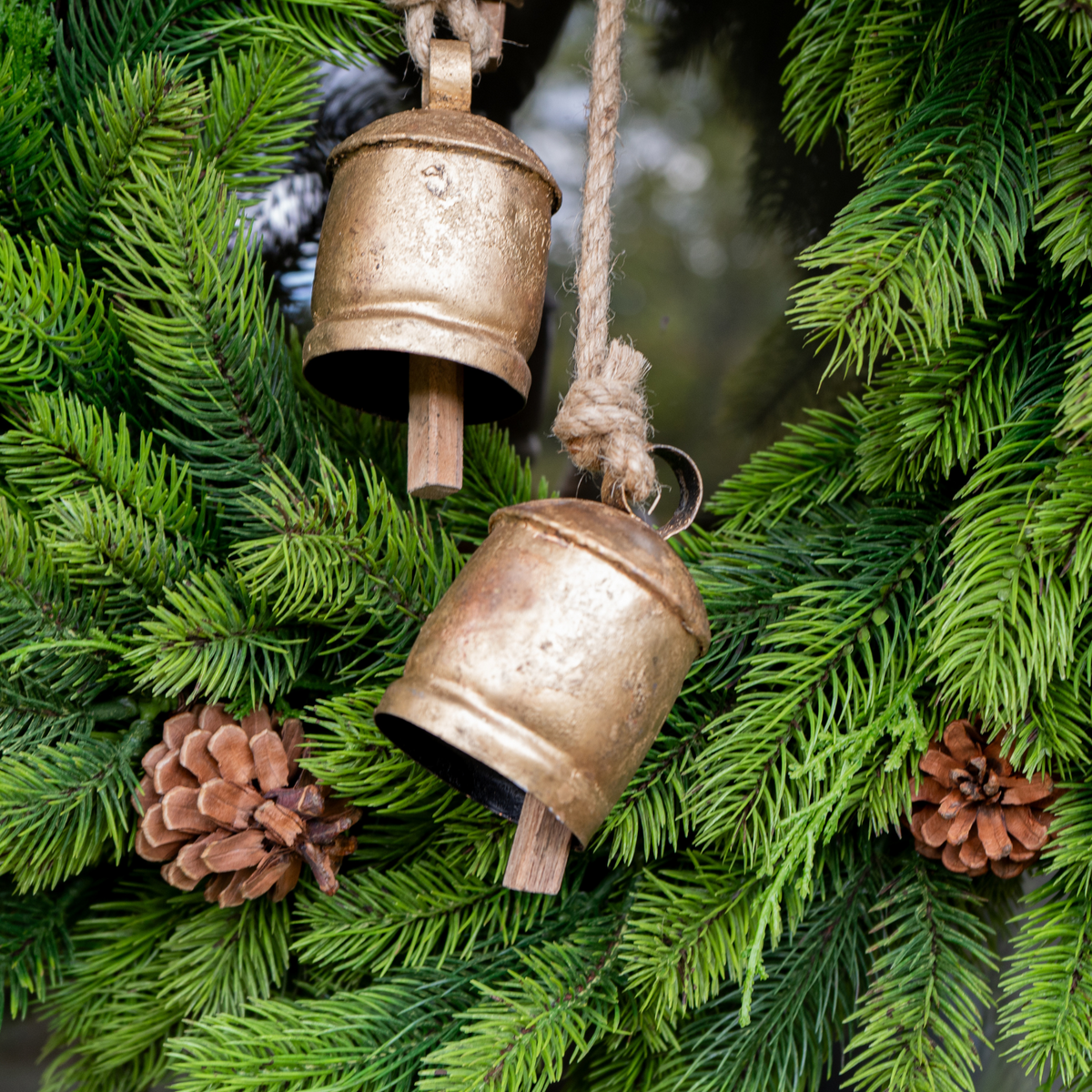 Jute Rope Bell Decor