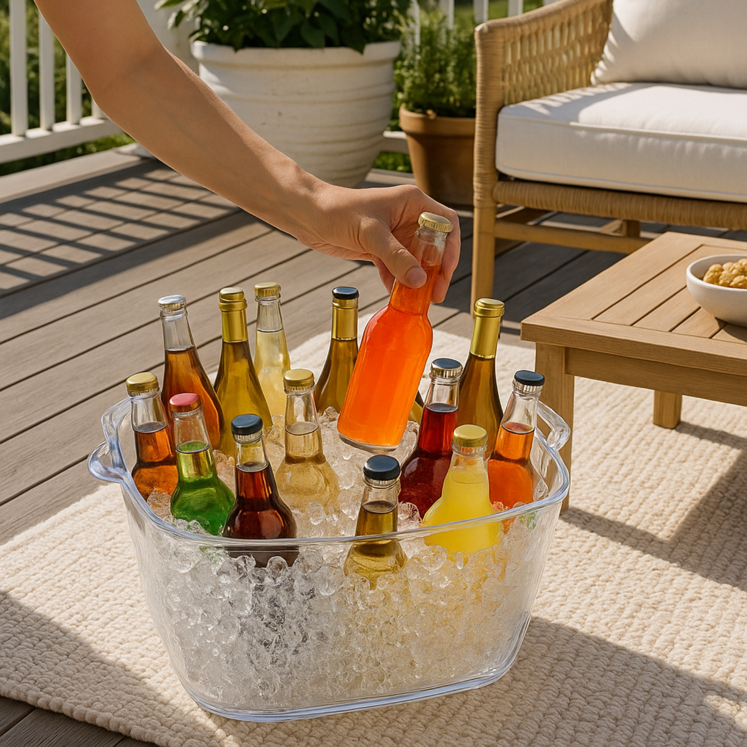 On Ice Acrylic Ice Bucket
