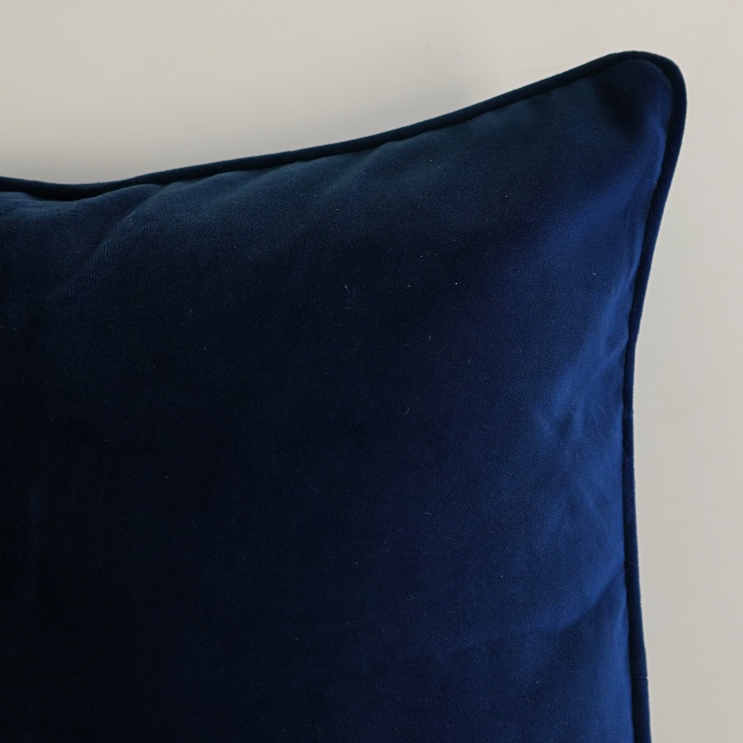 Velvet Indigo Toss Cushion
