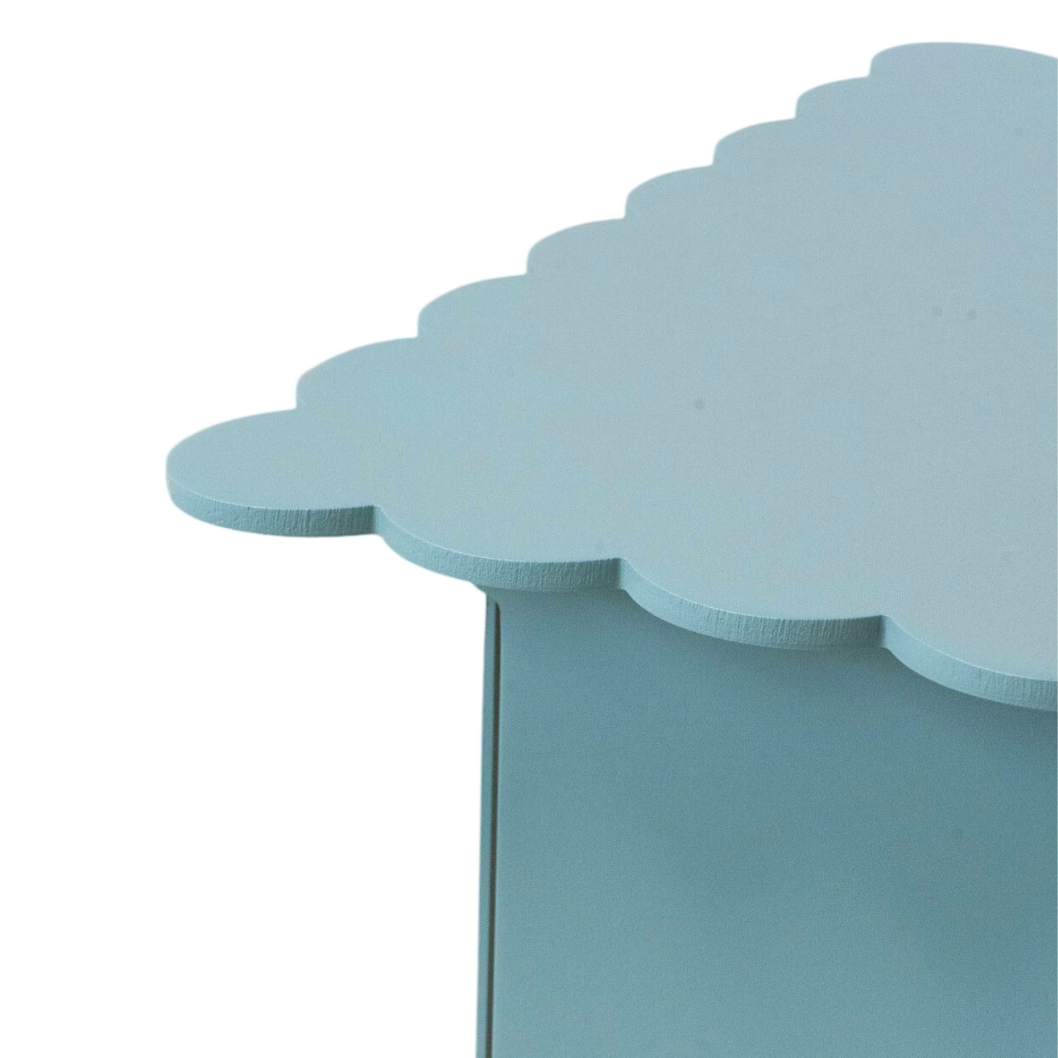 Scalloped Edge Decorative Accent Table
