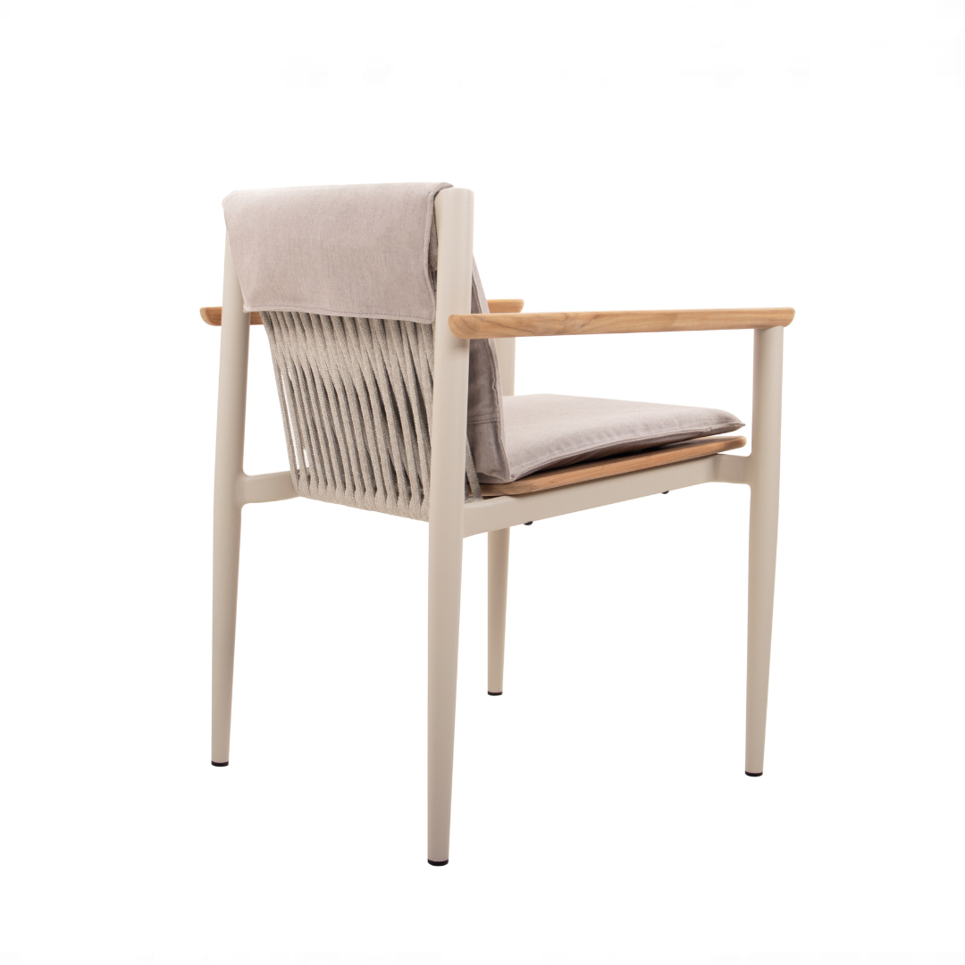 Riska Dining Arm Chair w/ Cushion