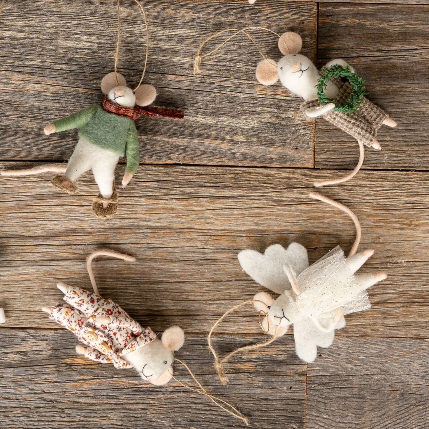 Soft Spirit Mouse Ornament