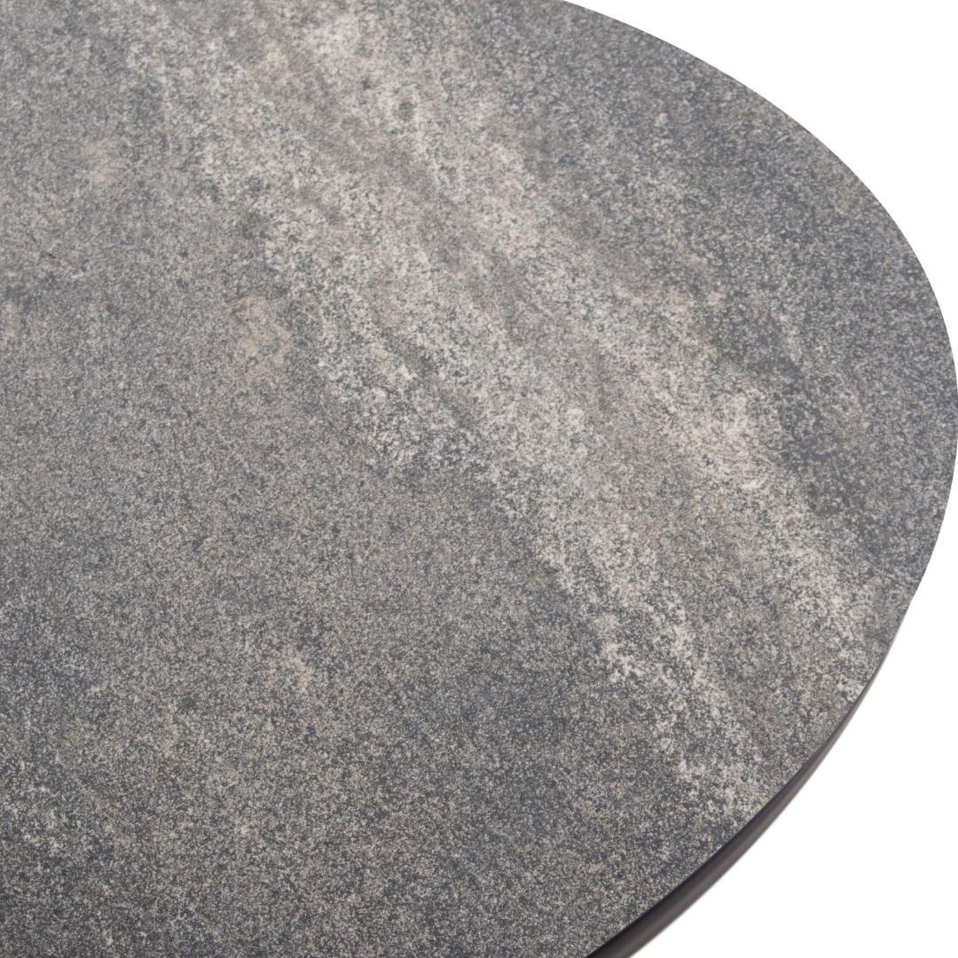 Lawrence Coffee Table w/ Ceramic Top - Slate