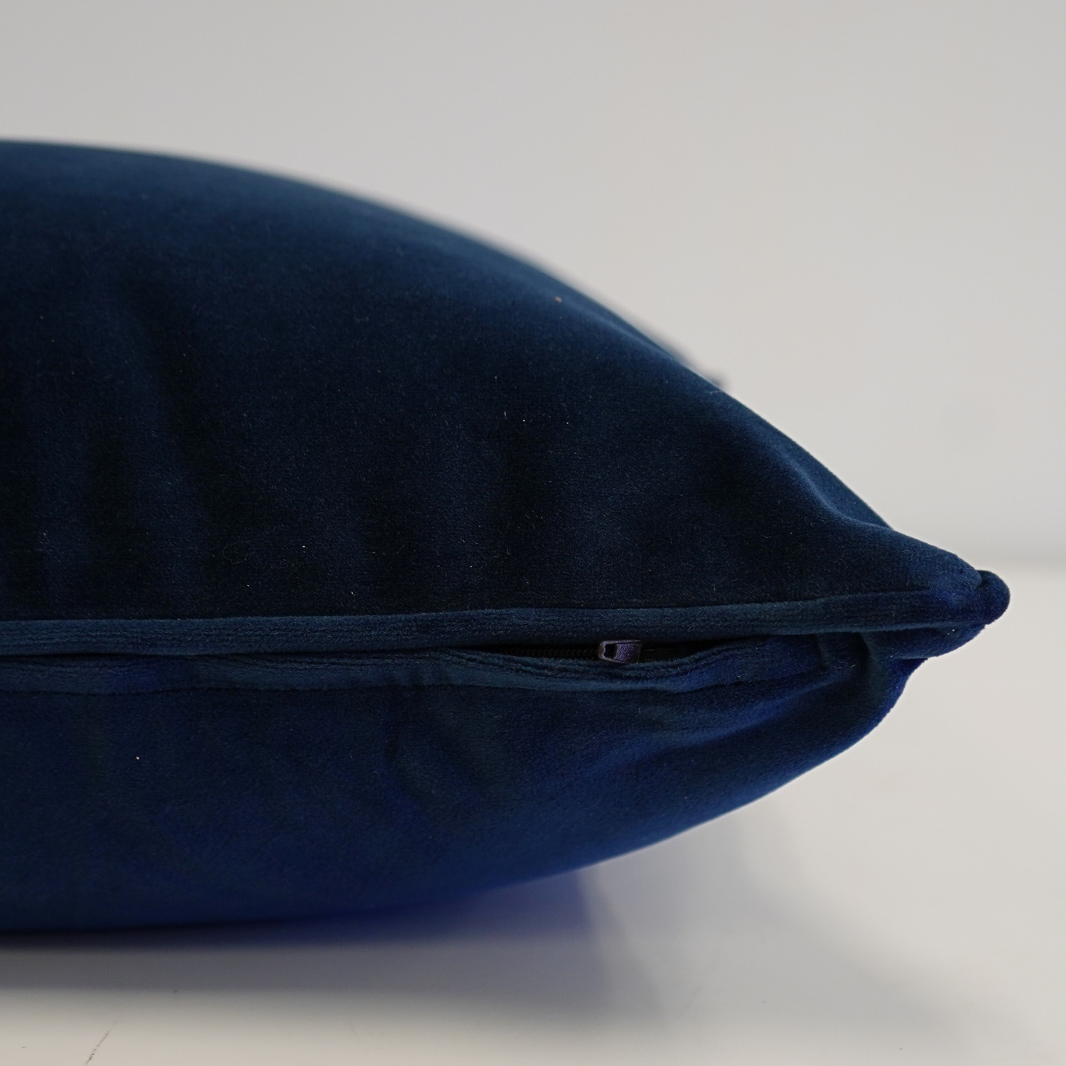 Velvet Indigo Toss Cushion