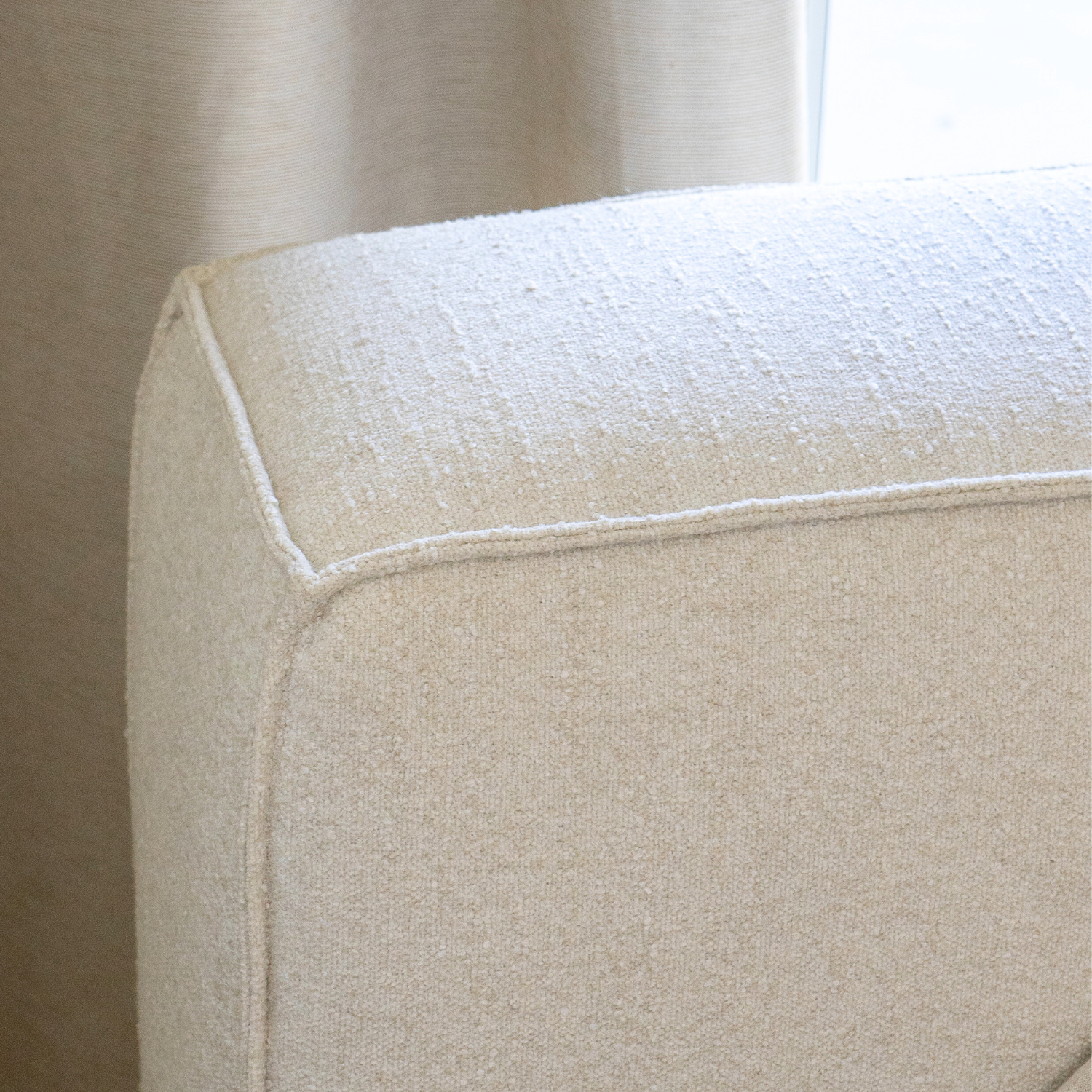 Dupont Platform Bed - Mellow Ivory