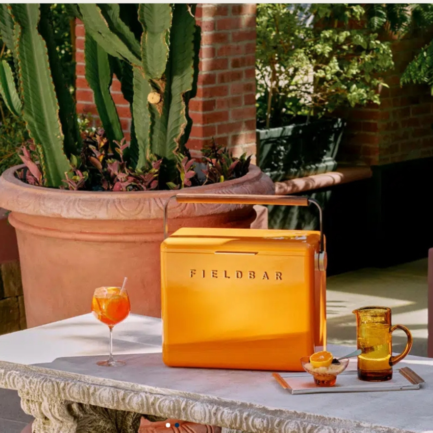 Fieldbar Trunk Cooler- Orchard Orange