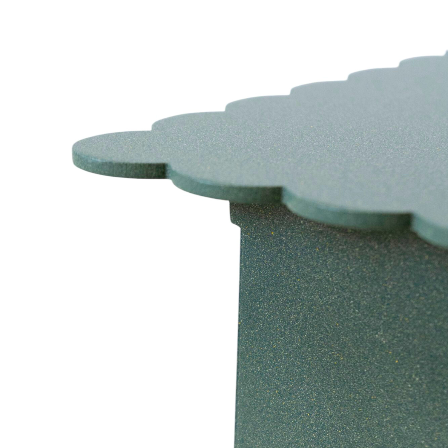 Scalloped Edge Decorative Accent Table