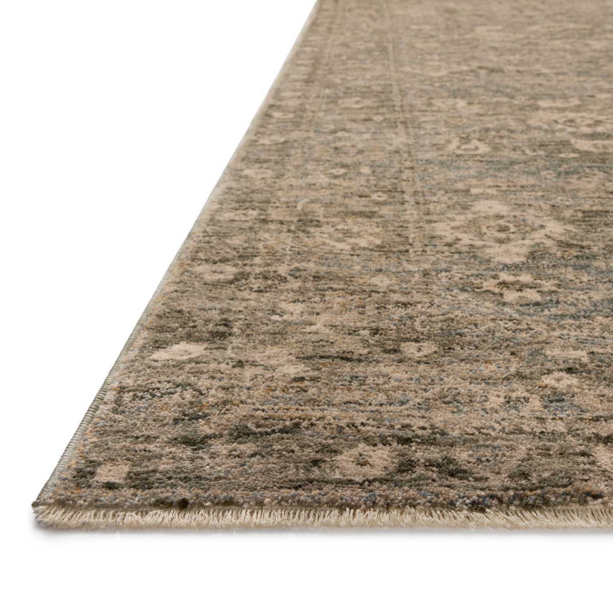 Magnolia Home by Joanna Gaines x Loloi Junie Lagoon/ Natural Rug