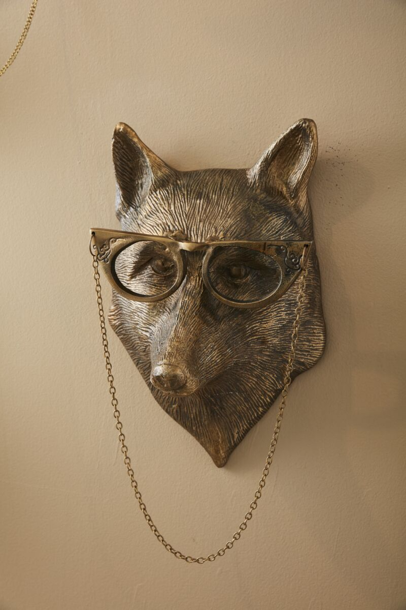 Whimsical Eloise the Fox Wall Mount