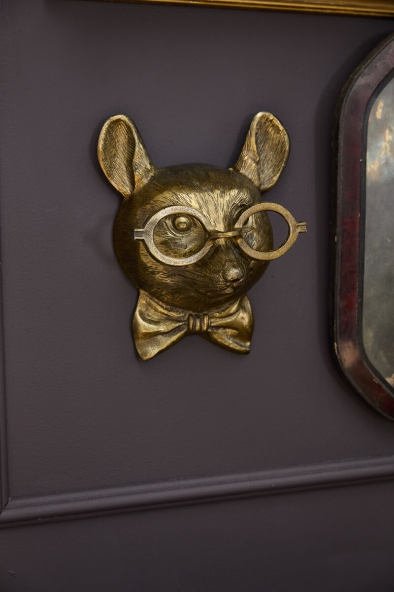 Whimsical Louie the Mouse Wall Mount