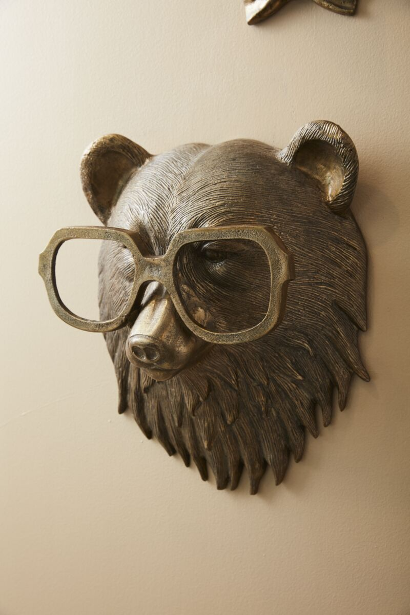 Whimsical Beatrice the Bear Wall Mount