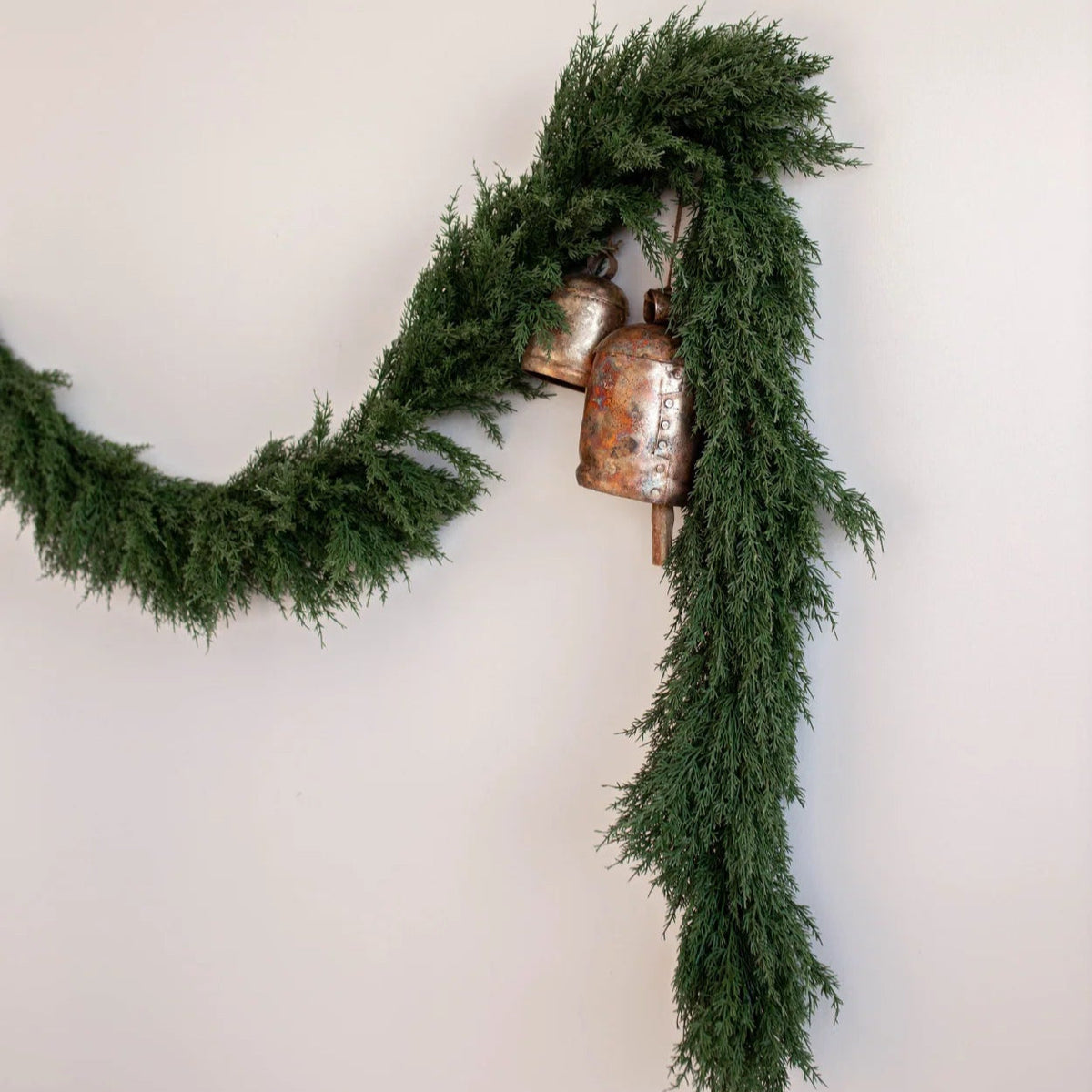 Artificial 9ft Real Touch Cypress Garland