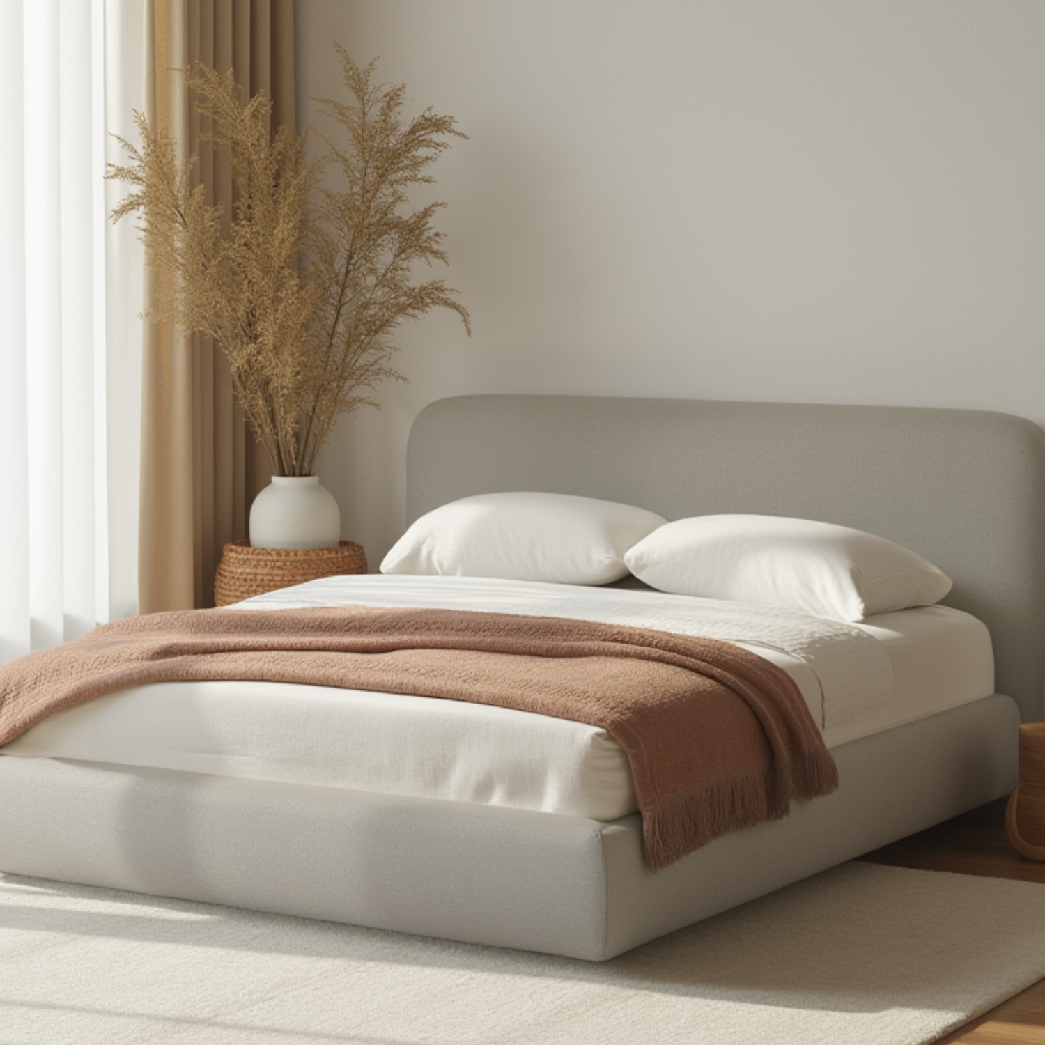 Broadview Platform Bed - Mellow Stone