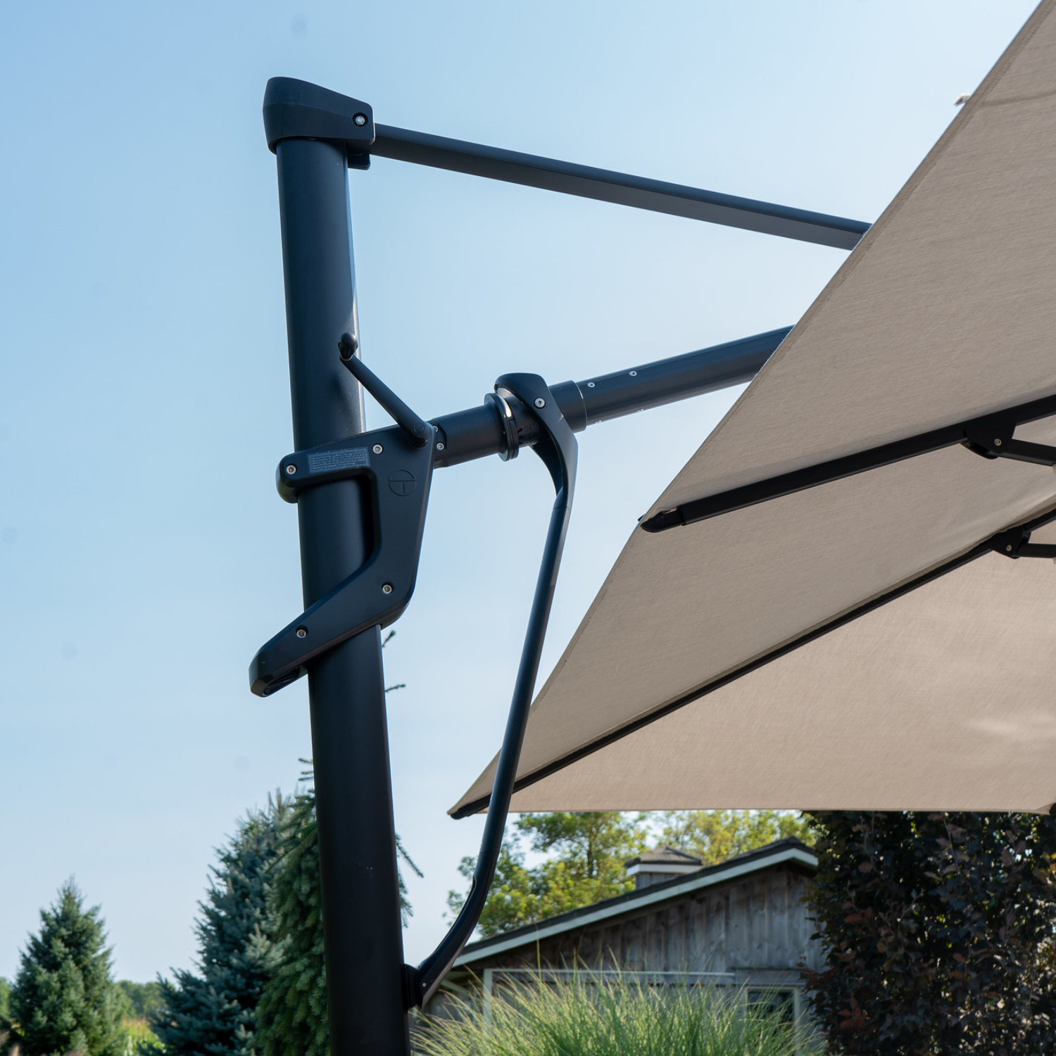 10' x 13' Rectangular AKZ PLUS Cantilever Umbrella