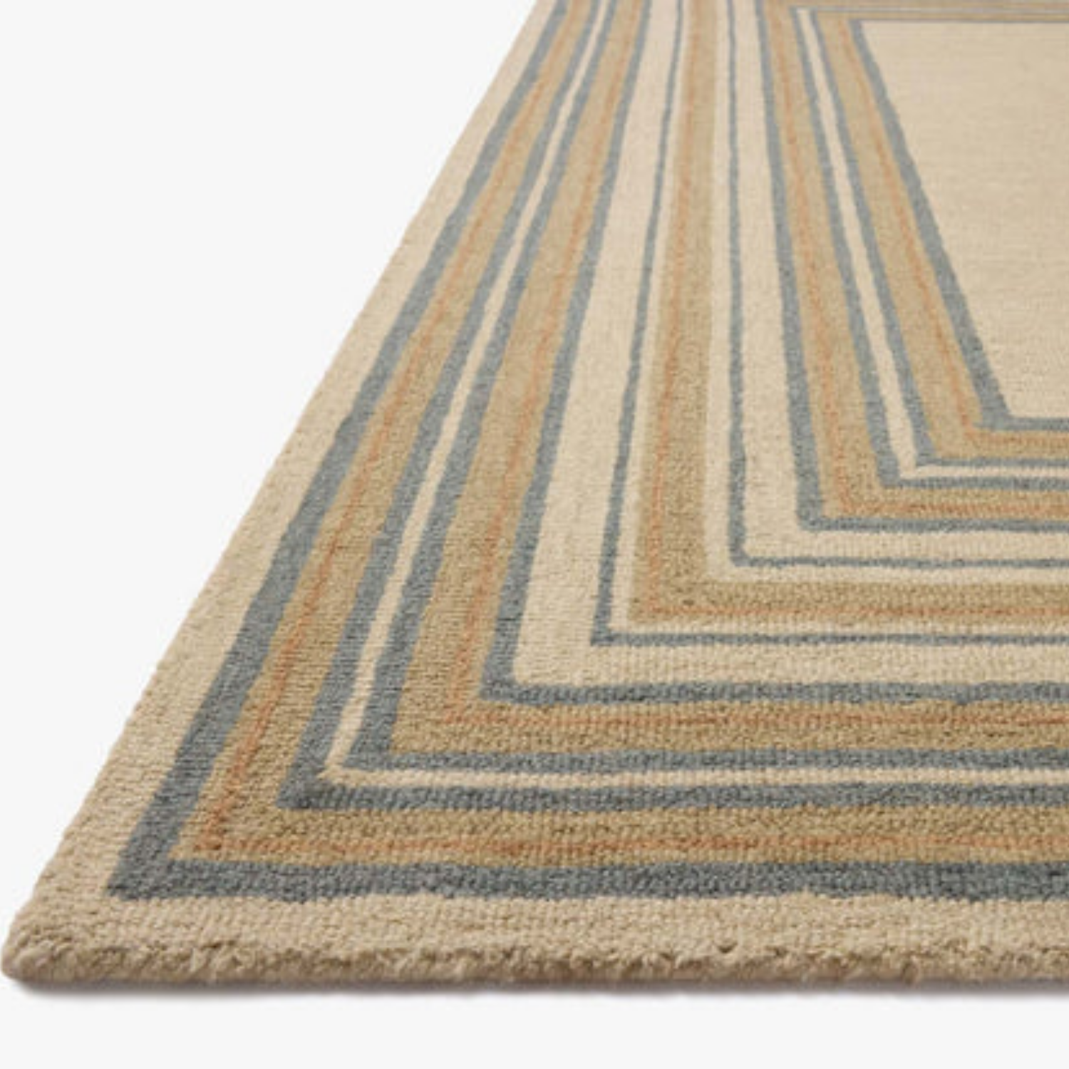 Chris Loves Julia x Loloi Alfie Natural/Multi Wool Rug