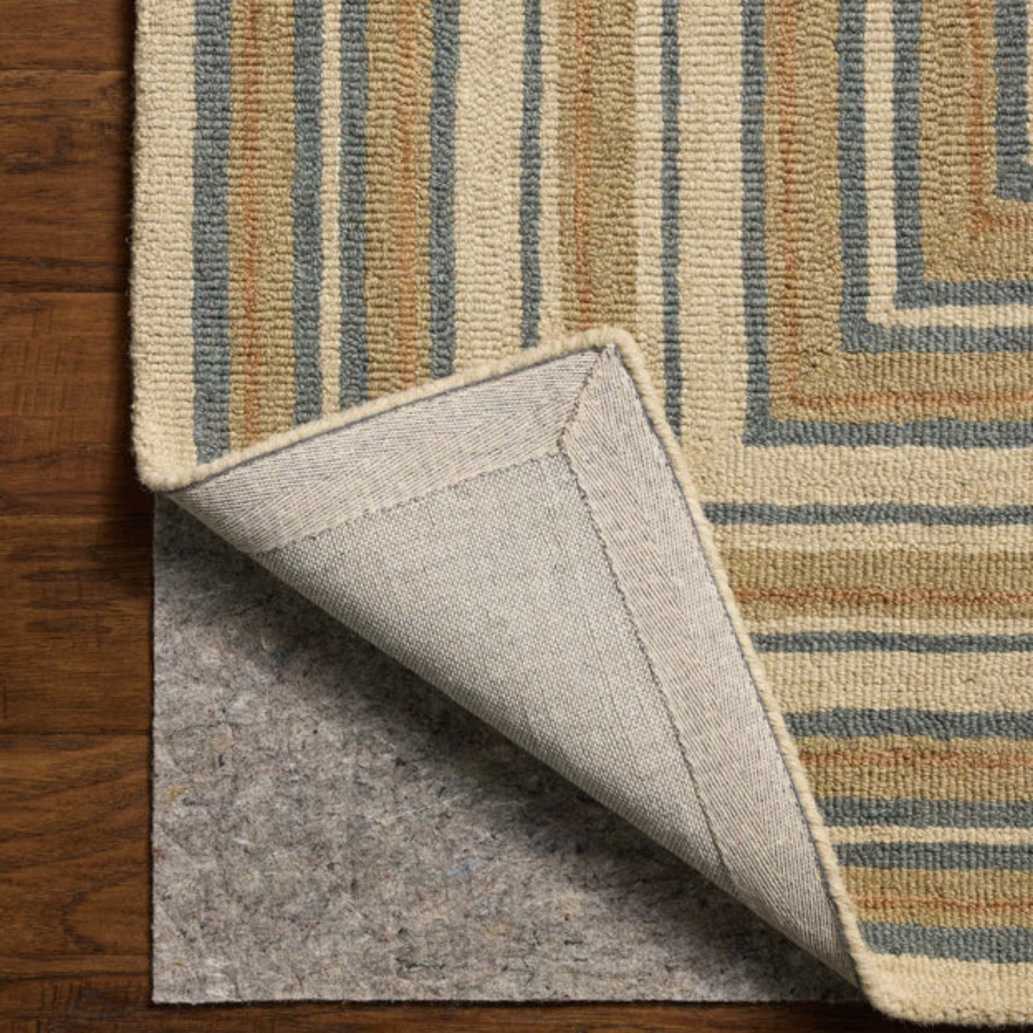Chris Loves Julia x Loloi Alfie Natural/Multi Wool Rug