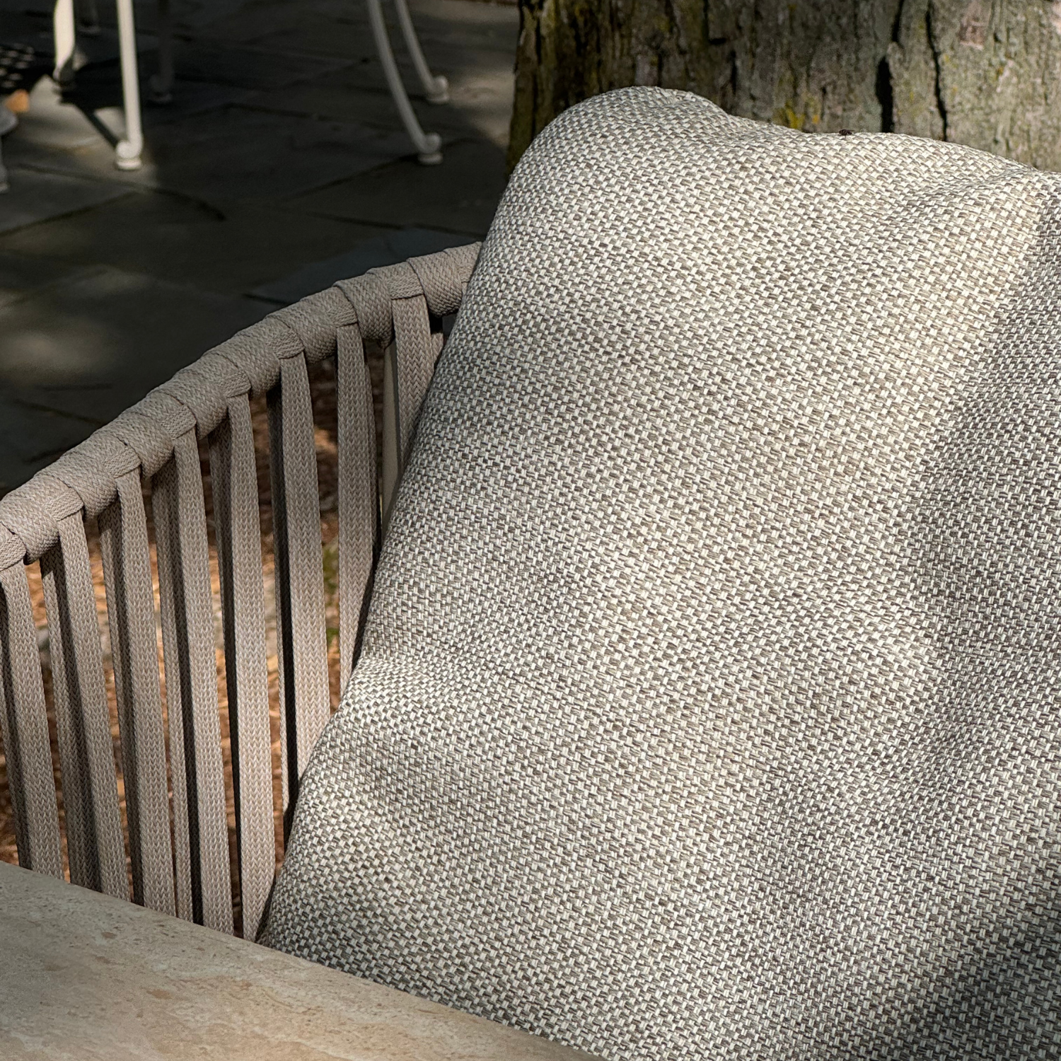 Alta Outdoor Stools - Stone Taupe