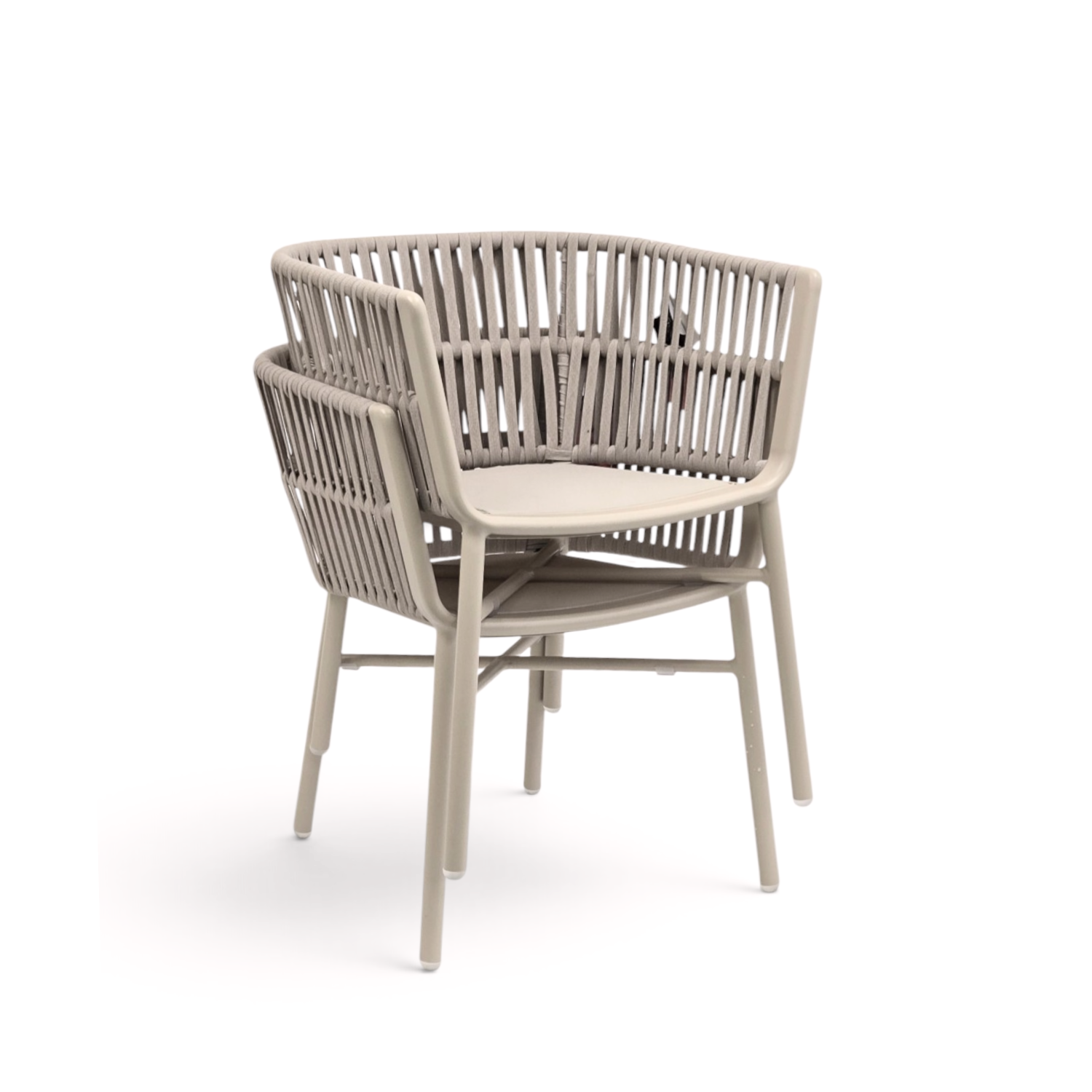 Alta Dining Arm Chair - Stone Taupe