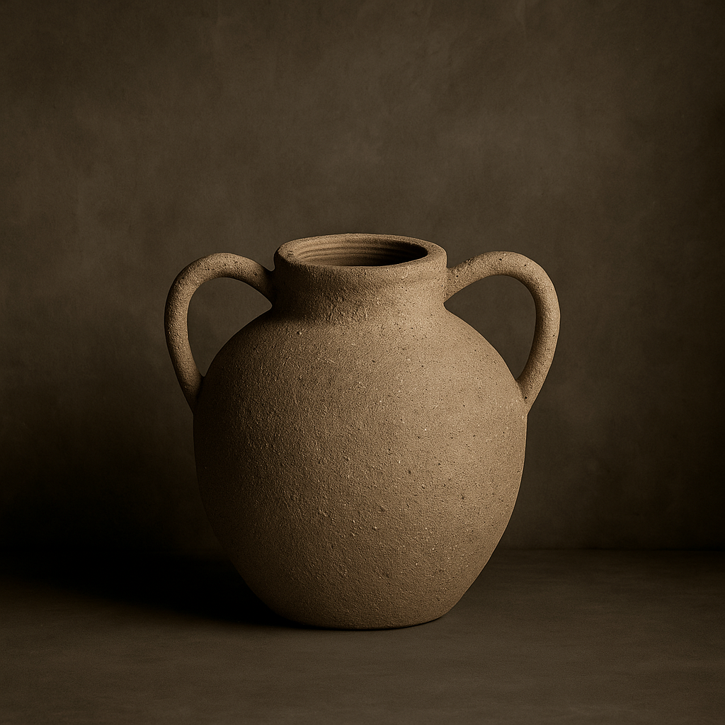 Artisan Terracotta Sand Vase