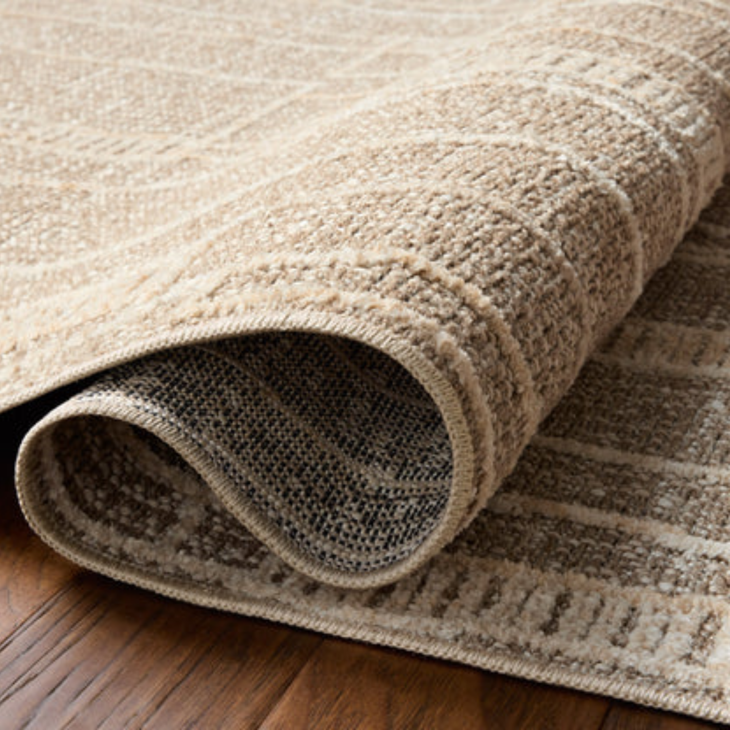 Amber Lewis x Loloi Bexley Mushroom/Natural Rug