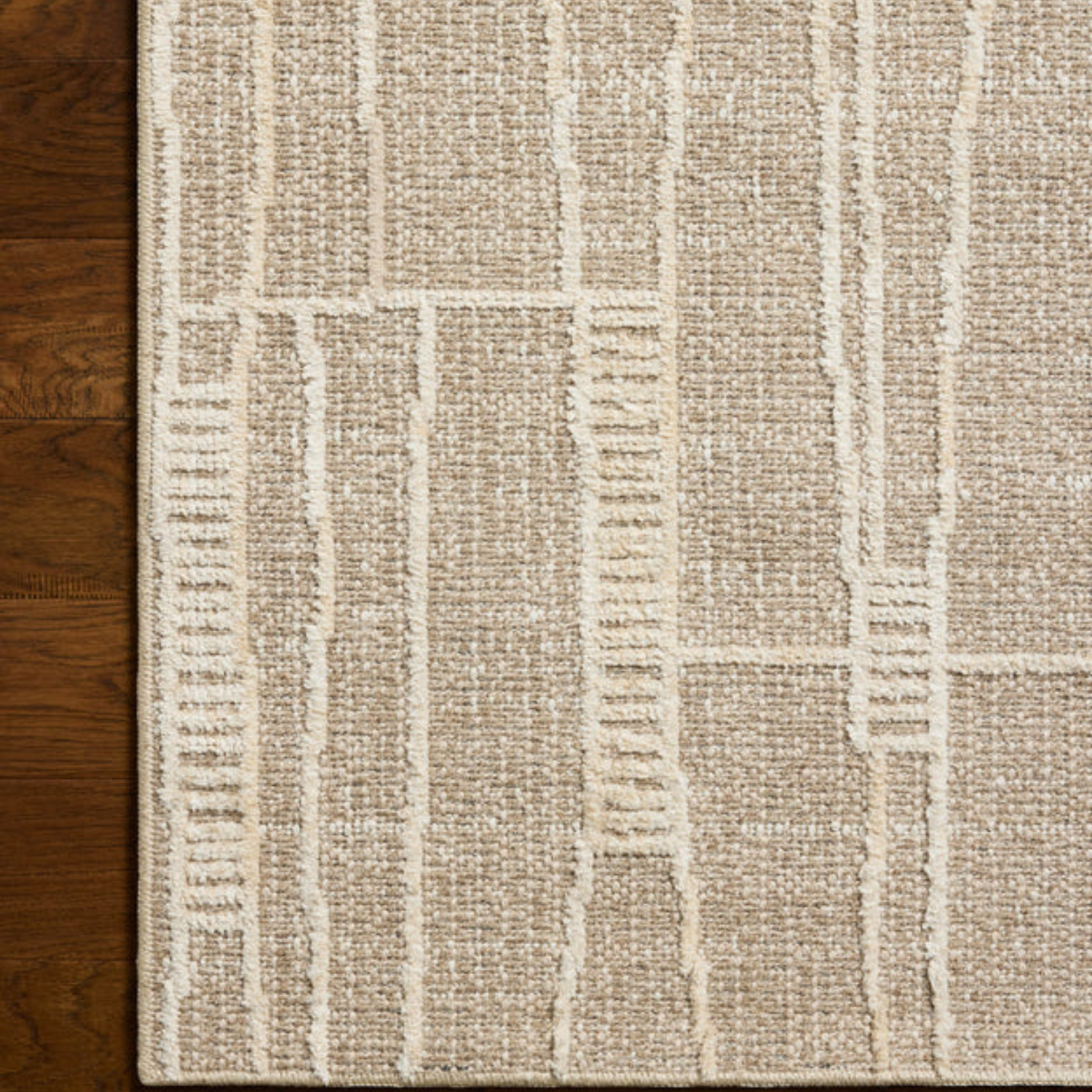 Amber Lewis x Loloi Bexley Mushroom/Natural Rug