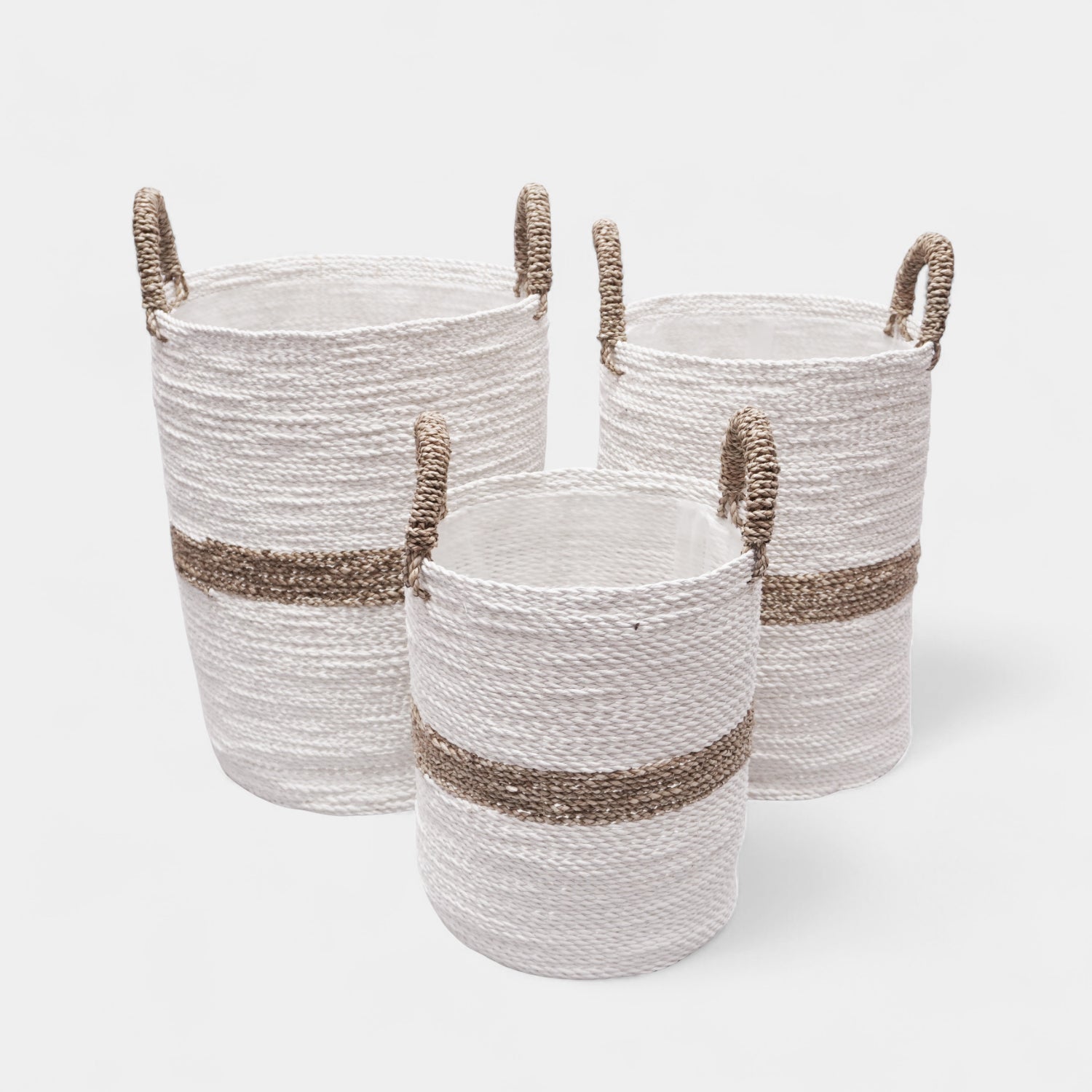 Band Abaca Storage Basket