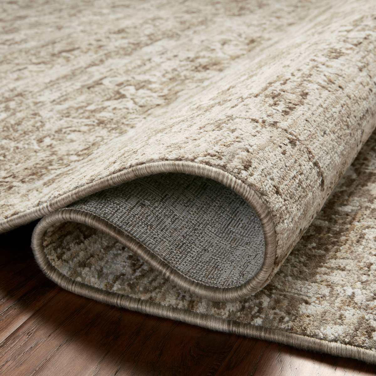 Amber Lewis x Loloi Honora Bark/ Dove Rug
