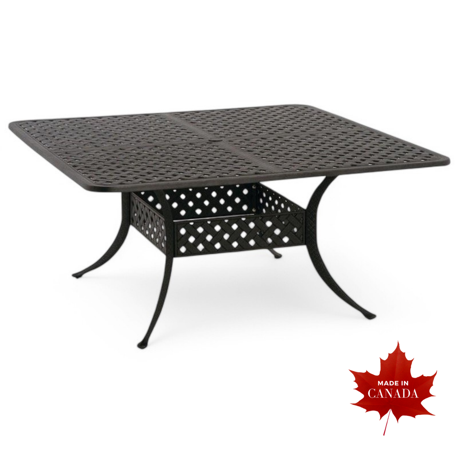 Basketweave 60" Dining Table