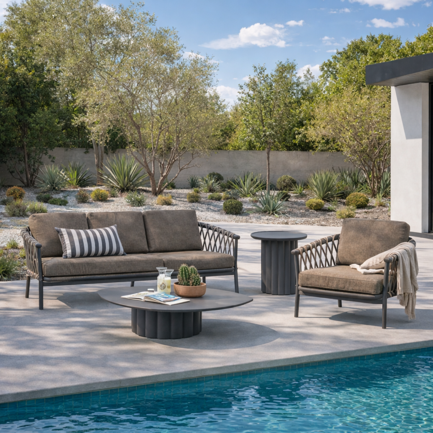 Bellvue Club Chair - Vita Brown