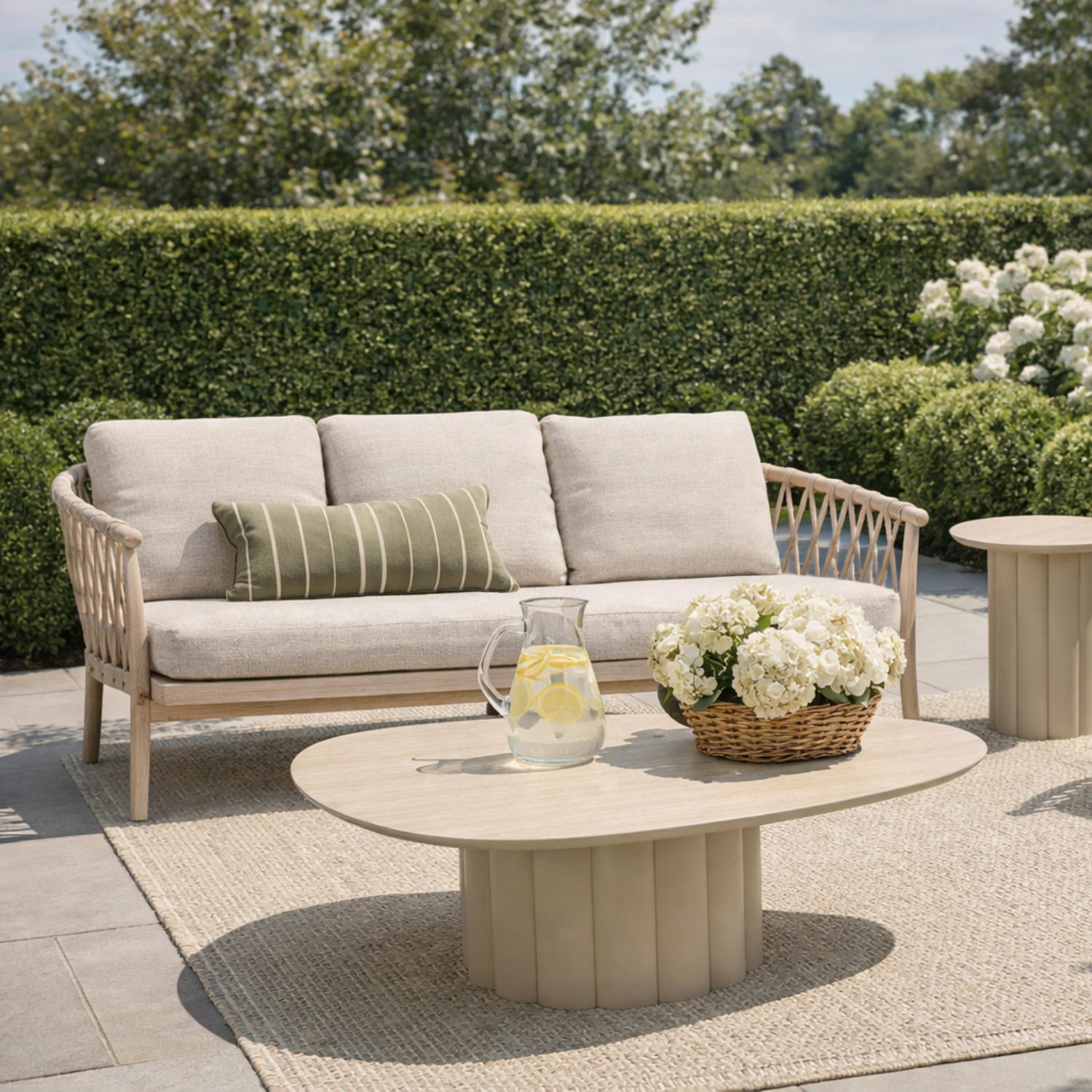Bellvue Sofa - Stone Taupe