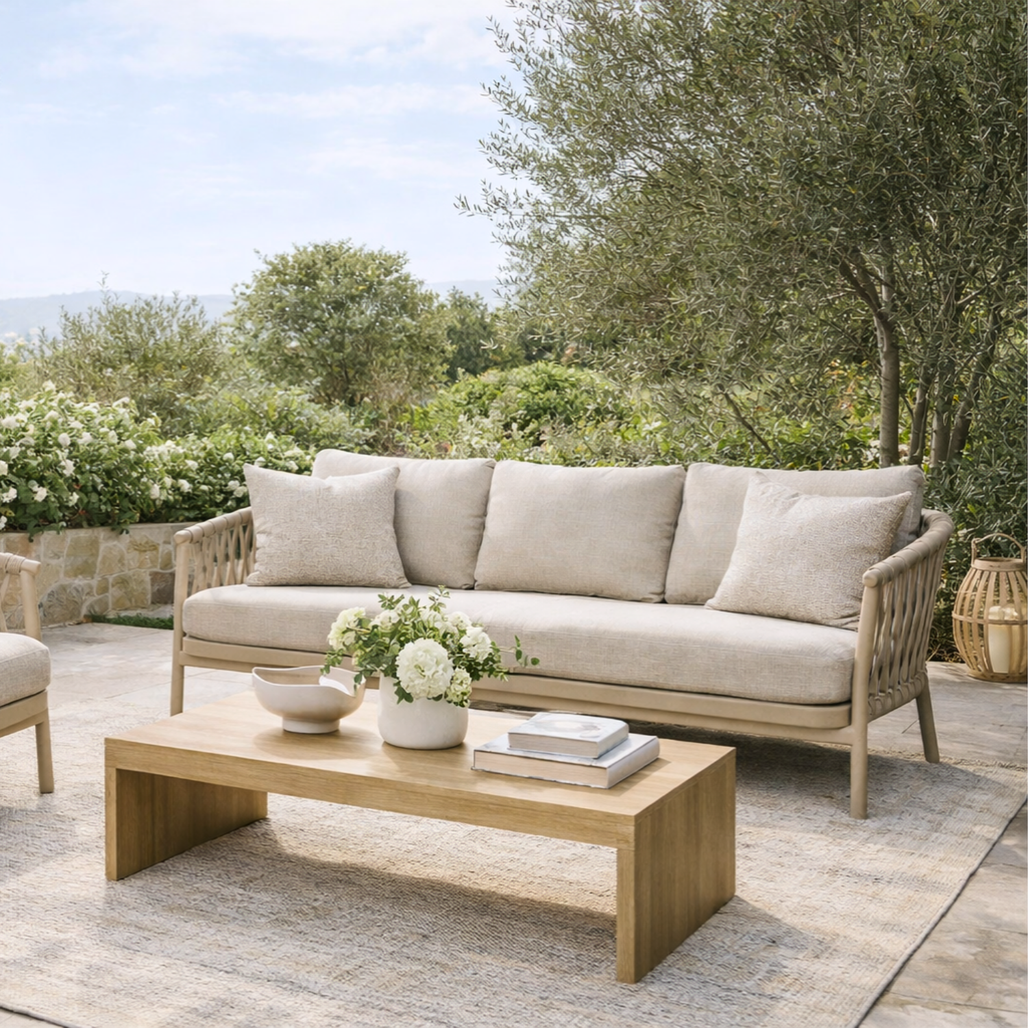 Bellvue Sofa - Stone Taupe