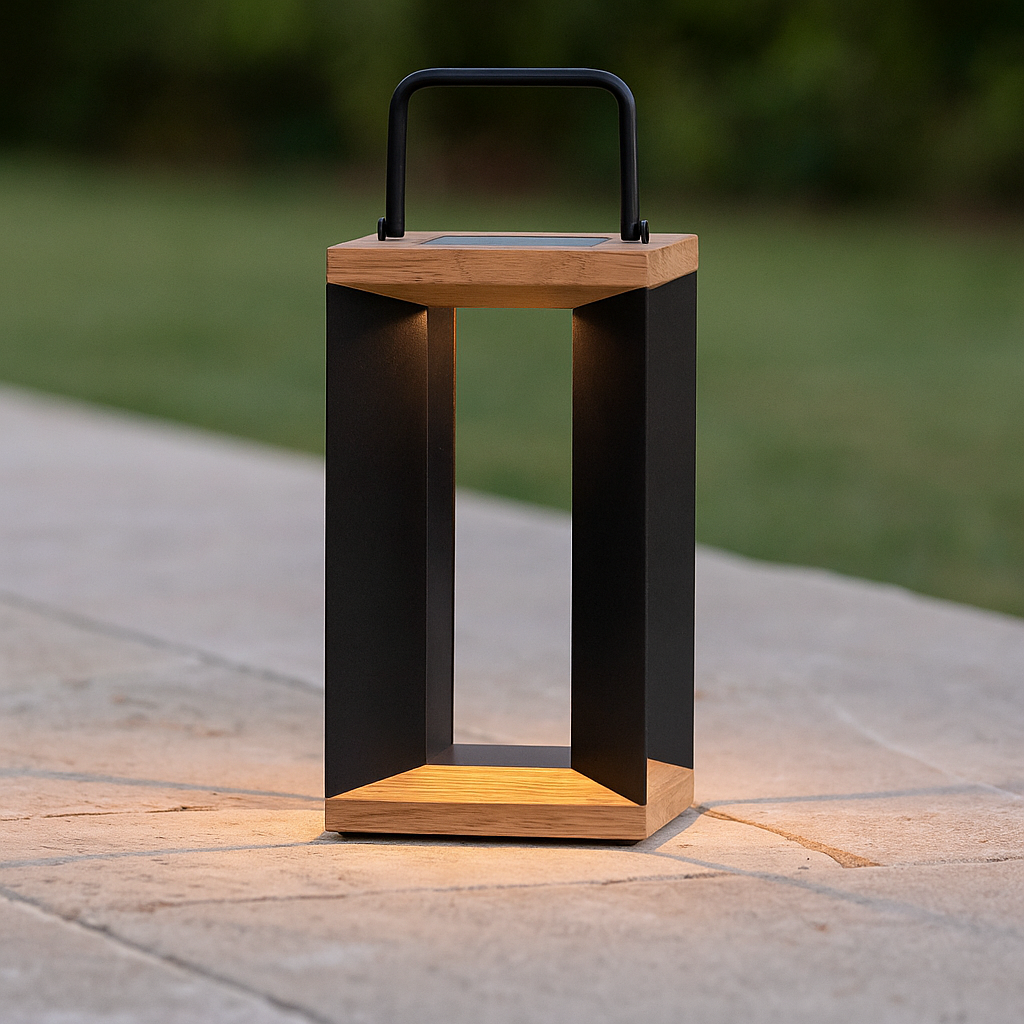 Blade Gunmetal Solar Lanterns