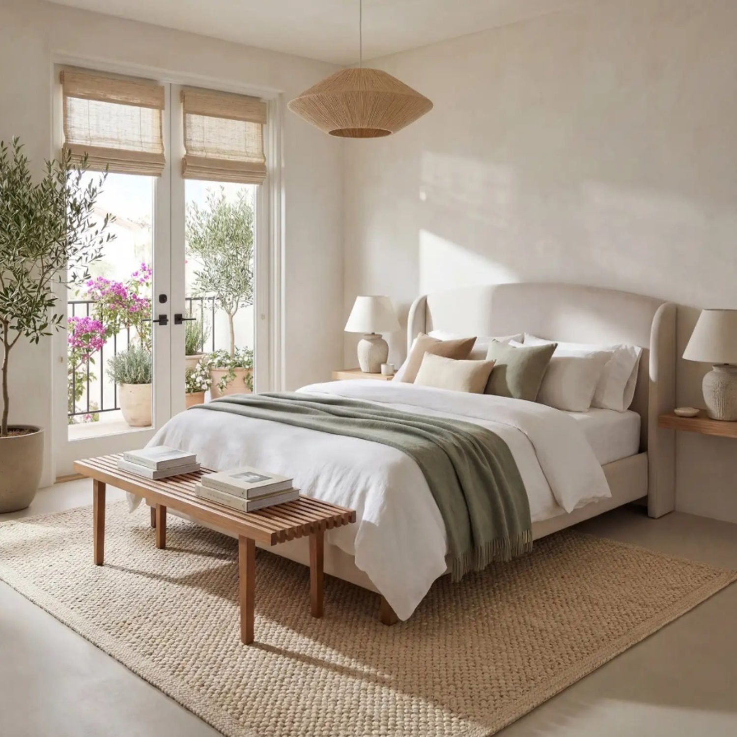 Dash & Albert Thale Bleach Textured Jute Rug