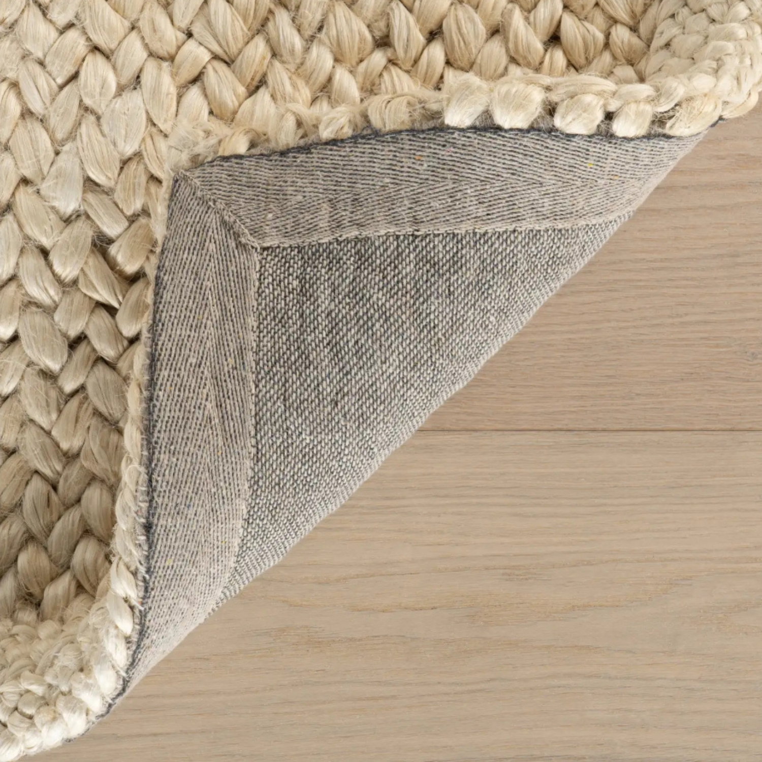 Dash & Albert Thale Bleach Textured Jute Rug