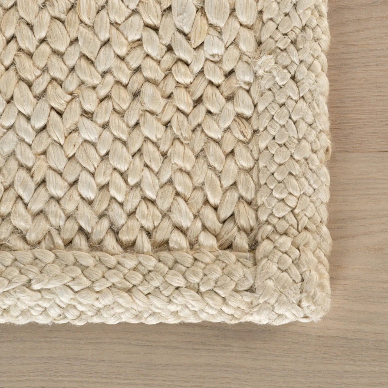 Dash & Albert Thale Bleach Textured Jute Rug