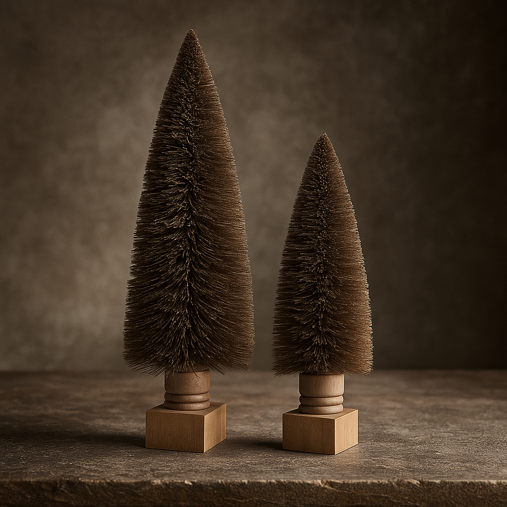 Sisal Festive Tree - Brown