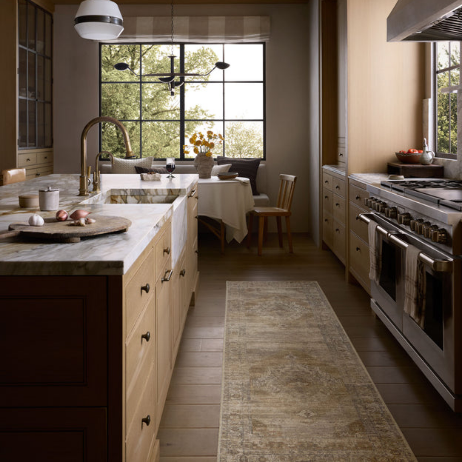 Amber Lewis x Loloi Cambria Taupe/ Antique Bronze Rug