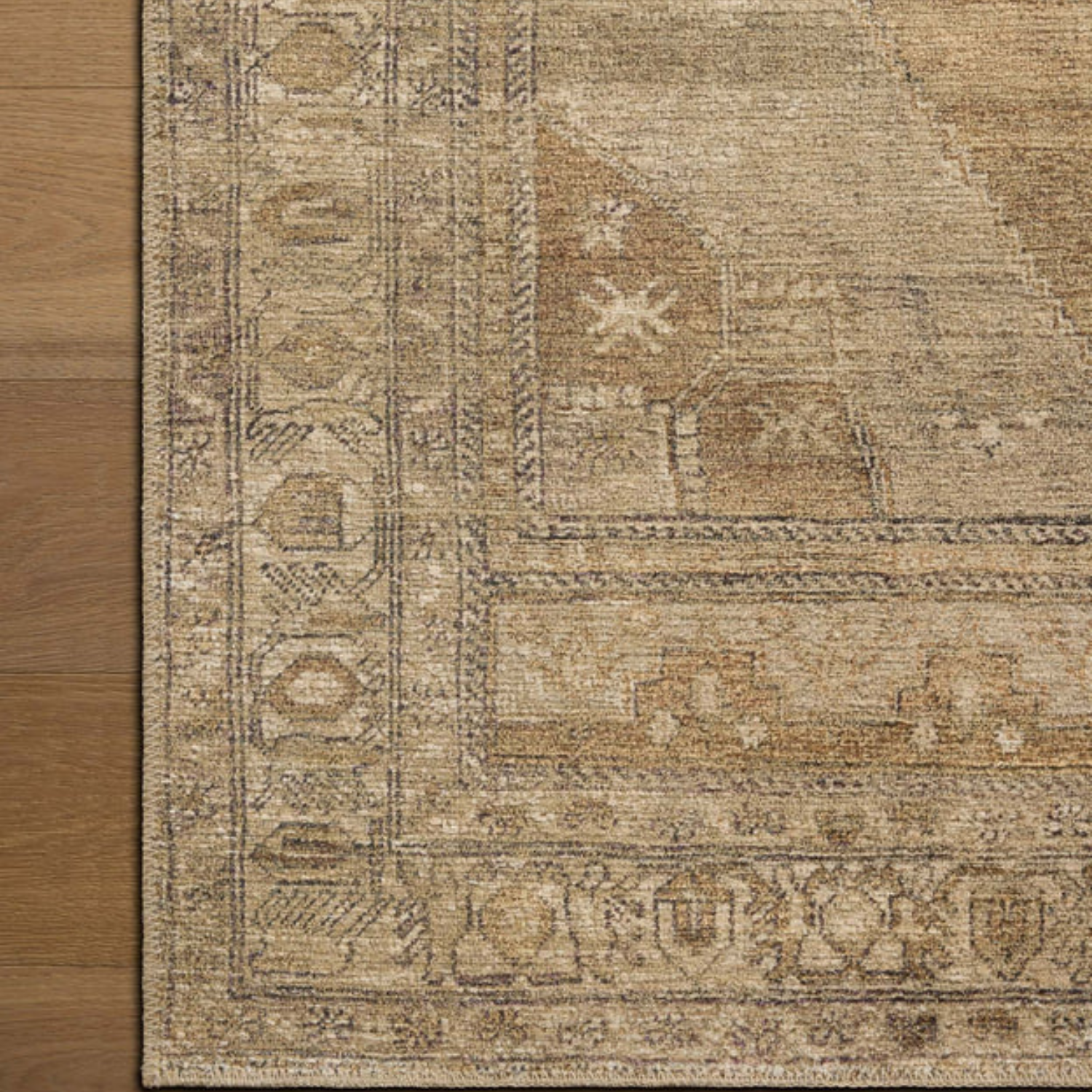 Amber Lewis x Loloi Cambria Taupe/ Antique Bronze Rug