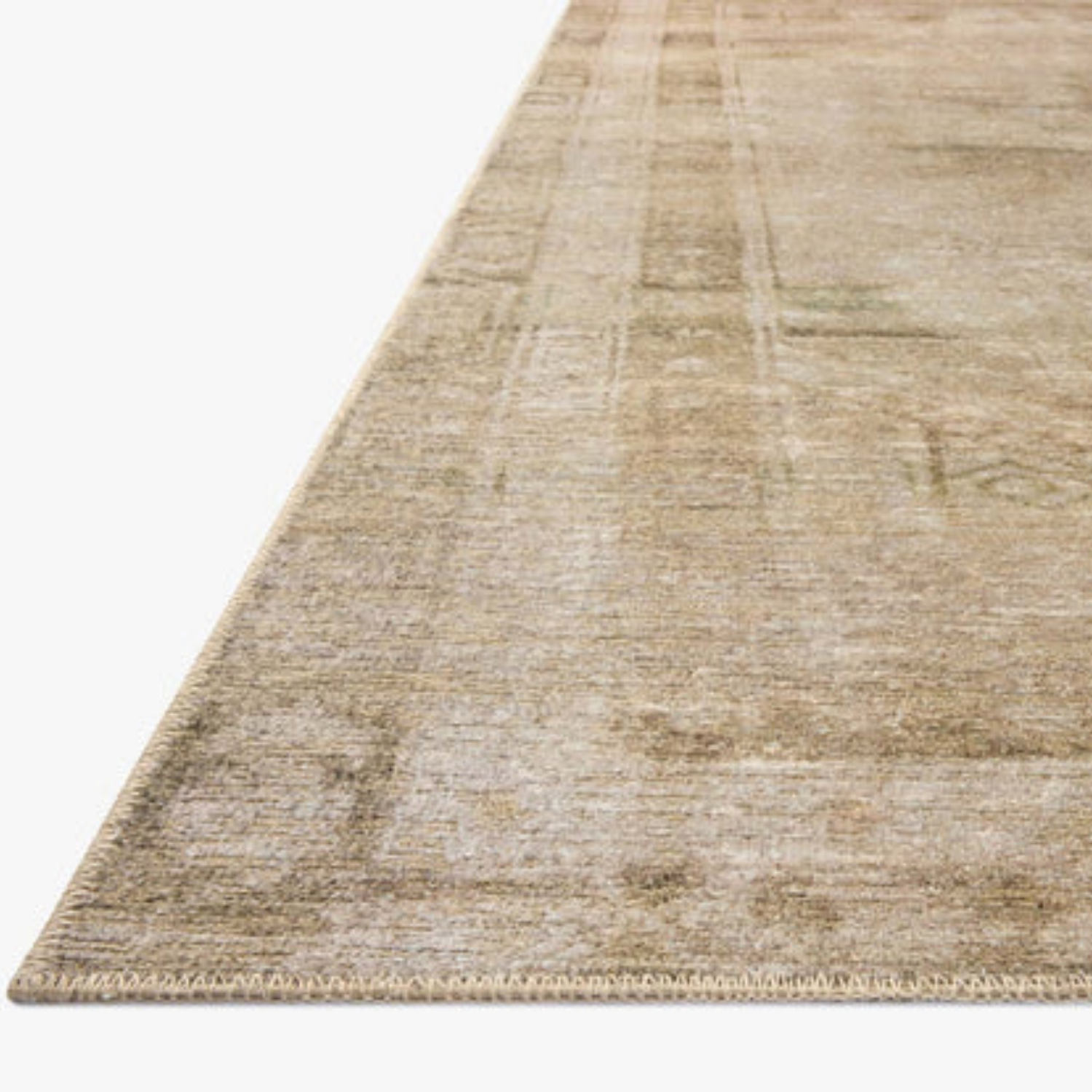 Amber Lewis x Loloi Cambria Natural/Jade Rug
