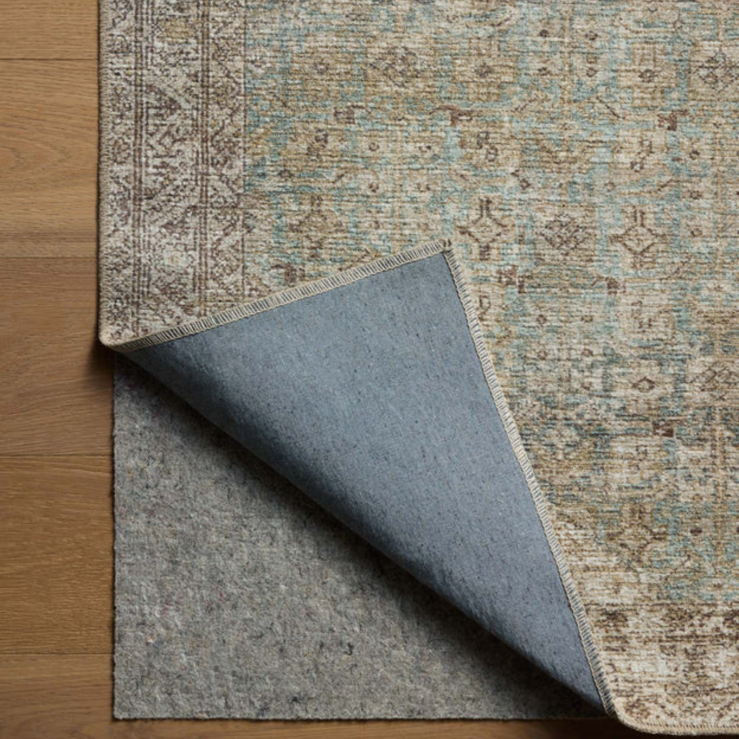 Amber Lewis x Loloi Cambria Aqua/Natural Rug