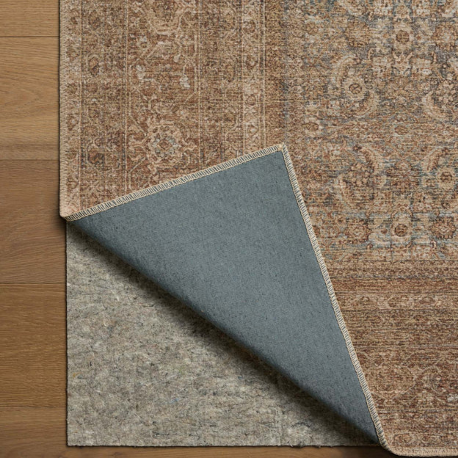 Amber Lewis x Loloi Cambria Ocean/Bark Jute Rug