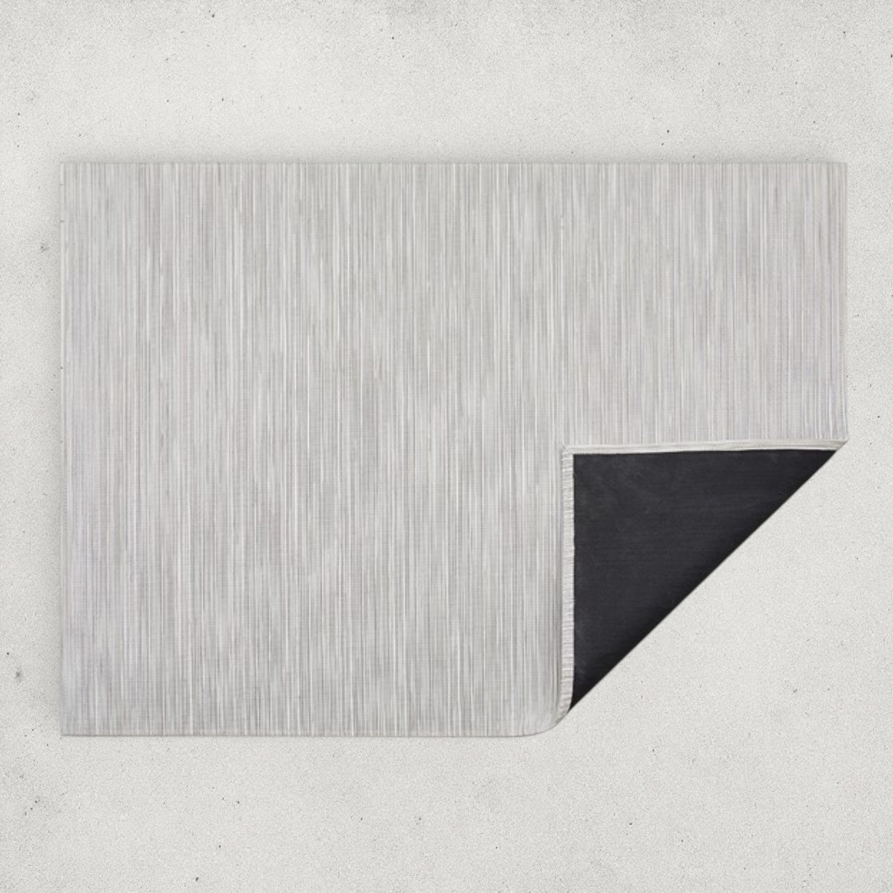 Chilewich Rib Weave Birch Floormat